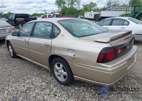 2005 Chevrolet Impala Ls from USA, damaged, VIN 2G1WH52K059246910